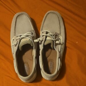 Sperry Men's Light Gray Boat Shoes